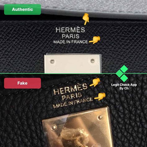 hermes stamp real vs fake|real hermes zips.